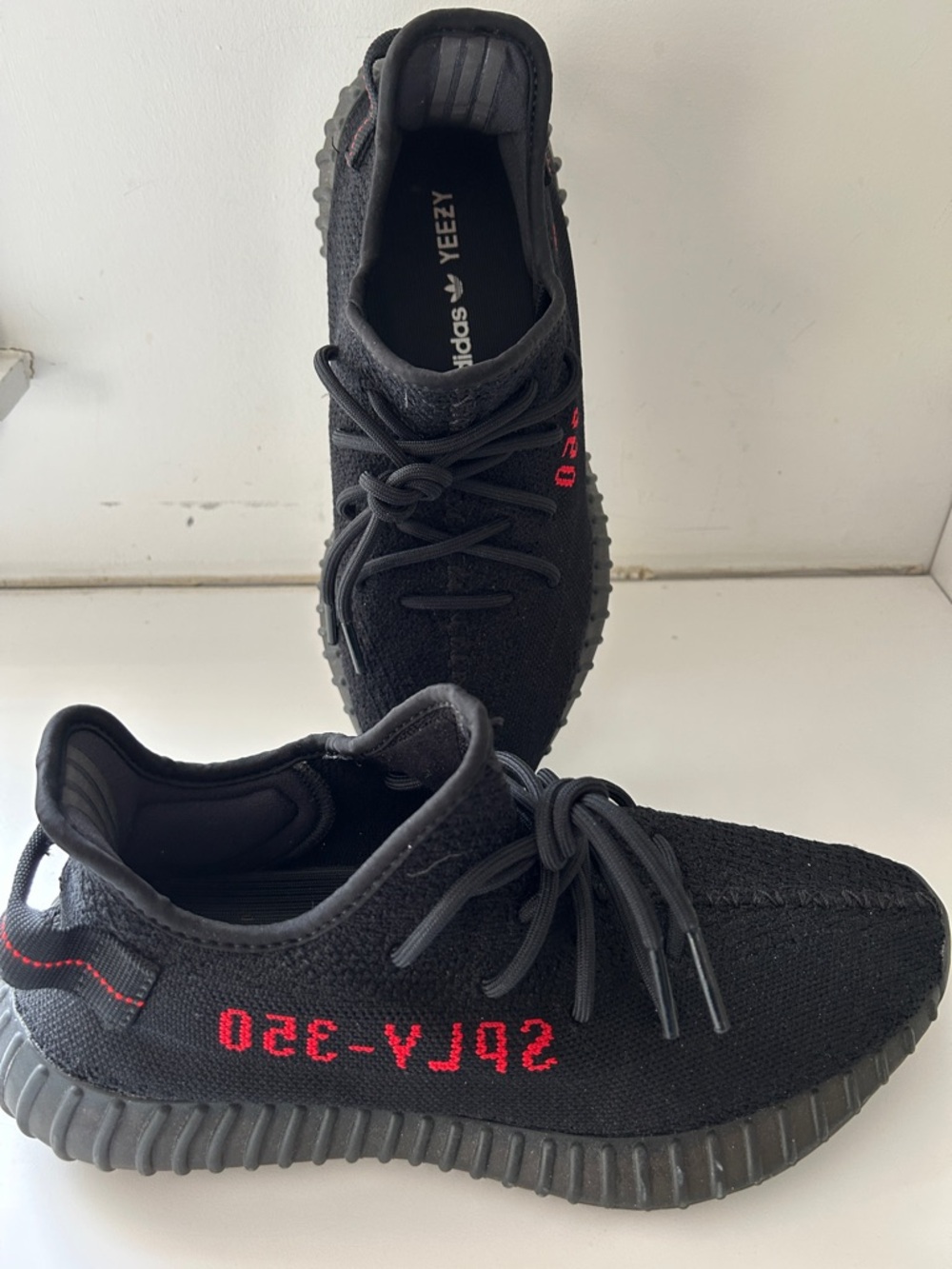 Yeezy Boost 350 V2 Black with Red SPLY-350